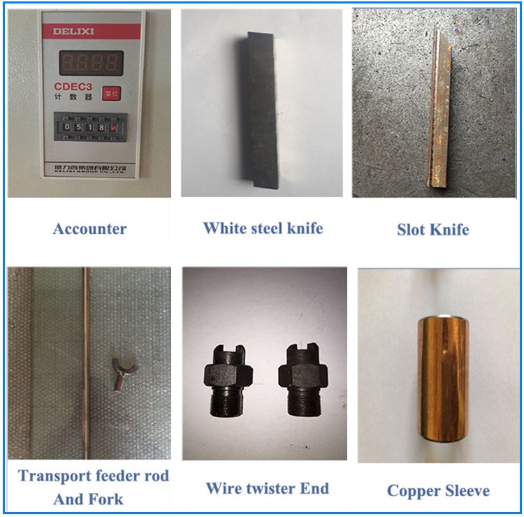 Single wire and double barbed wire making machine factory